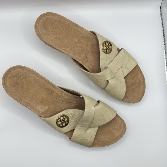 NWOB UGG Women's Lyra Wedge Sandal Size 8 - Picture 5 of 14